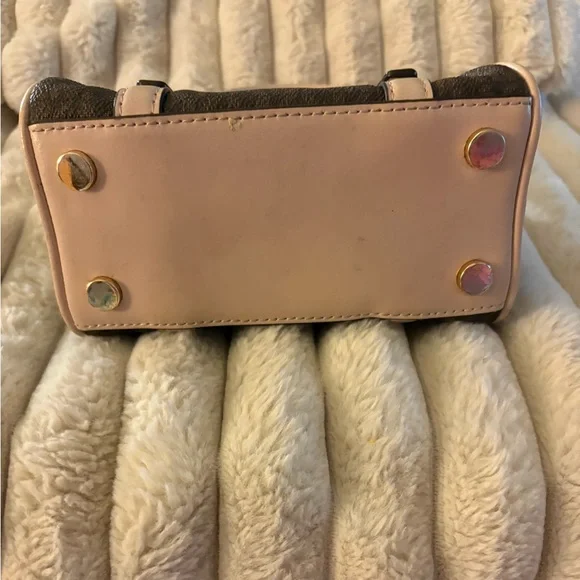Michael Kors Mini Bag in Brown and Pink - Picture 4 of 4